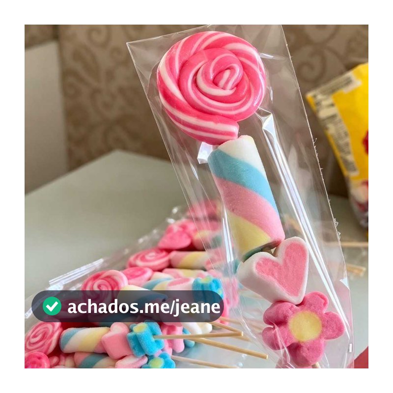 kit 10 Pirulito com  marshmallow para festa de aniversário pra decorar aquela mesa de doce fica linda