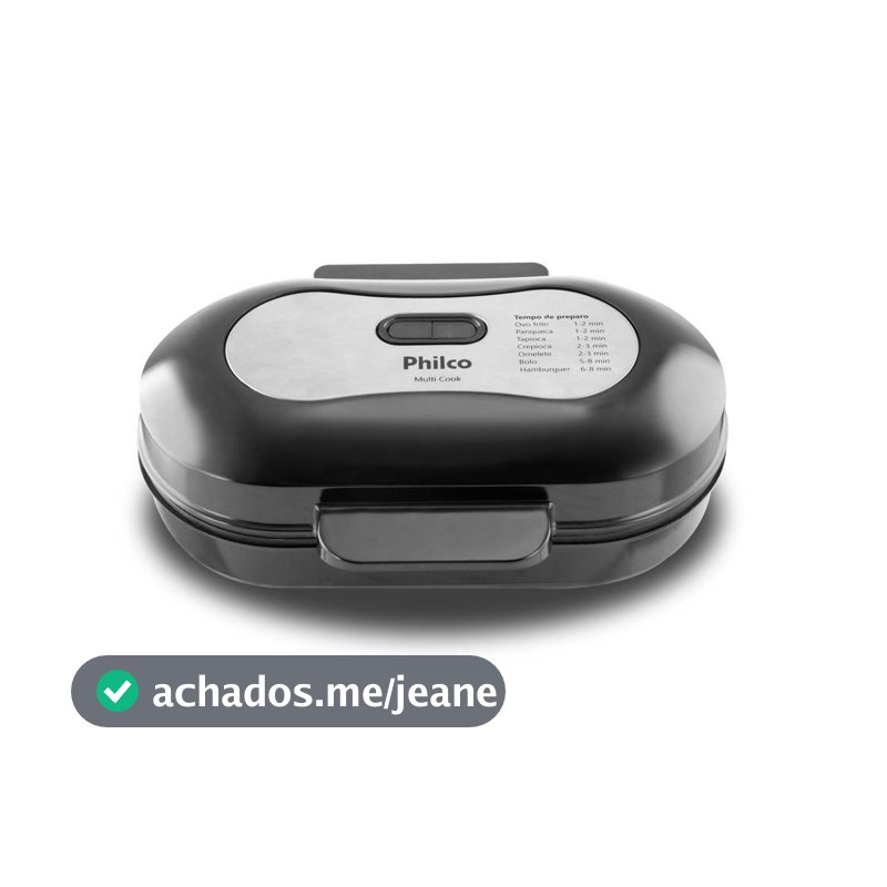 Multi Cook Philco 850W Sem Óleo Maxx Clean