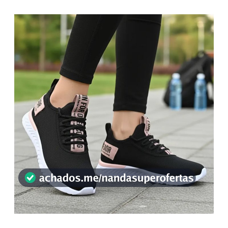Tênis Feminino Ortopédico Caminhada Academia