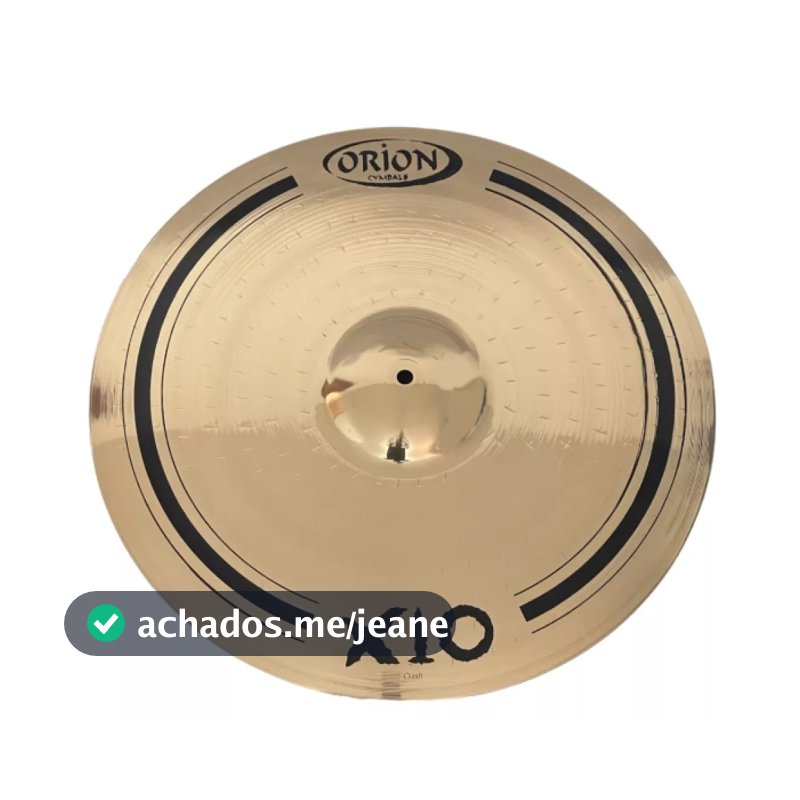 Prato de Bateria Ataque Crash 17″-X10 em Liga B10 - Orion (SPX17MC)