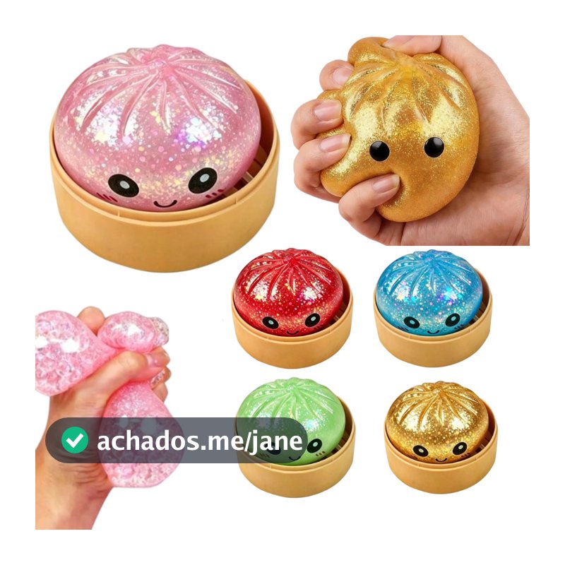 Bola De Aperto De Pão De Ouro Colorida Fofa De 5.5 Cm , Brinquedo Mole De Alívio De Estresse Para Crianças E Adultos , C