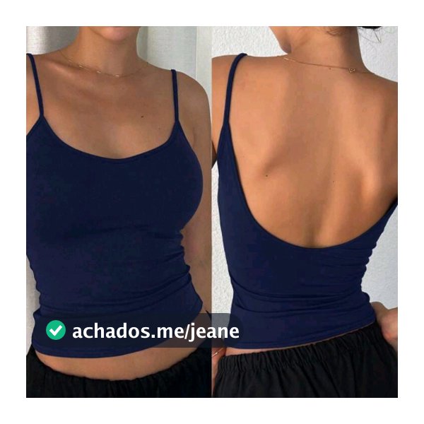 Regata Cropped  Alcinha Costas Abertas Feminina Blusinha Top Tube Suplex Moda Y2k Gringa Forrado Tubinho