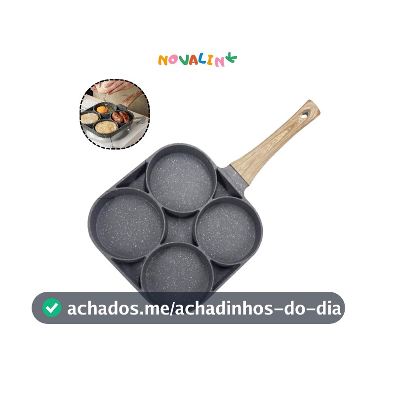 Frigideira Multifuncional Antiaderente 4 Em 1
