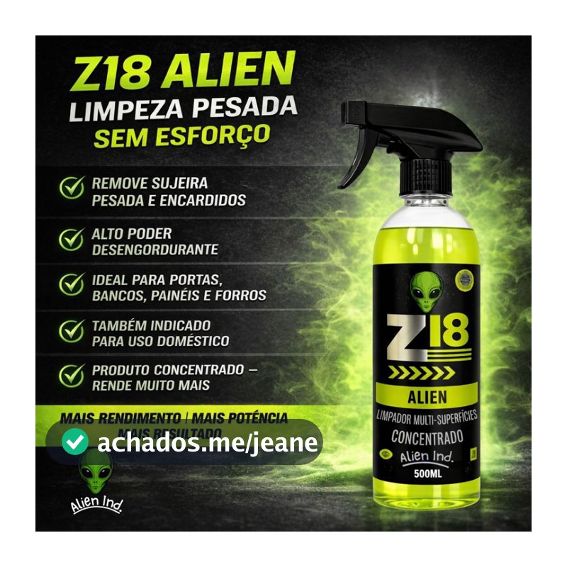 Limpador Automotivo Multiuso 500 ml Z-18