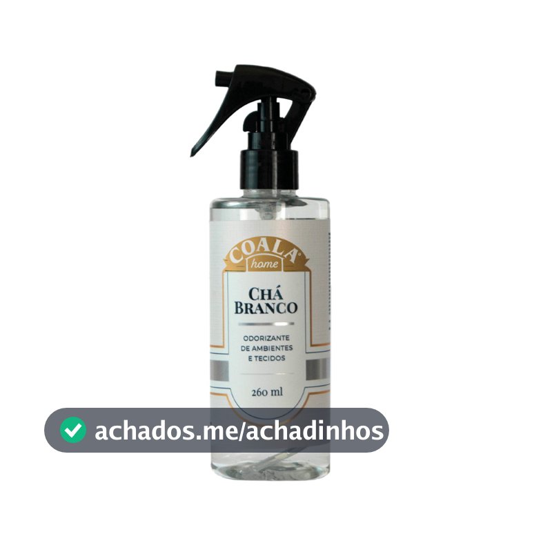 Coala Odorizante de Ambientes e Tecidos Chá Branco 260ML