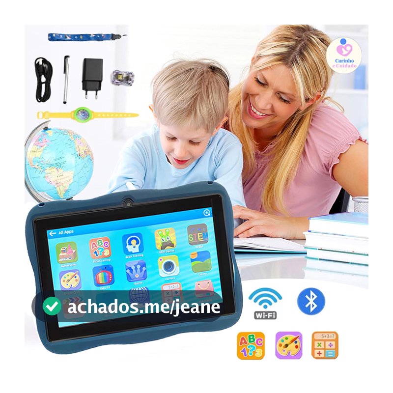 Tablet Kids Tema Espaço Smart 2030/Amyio: Diversão Educativa para Pequenos Astronautas