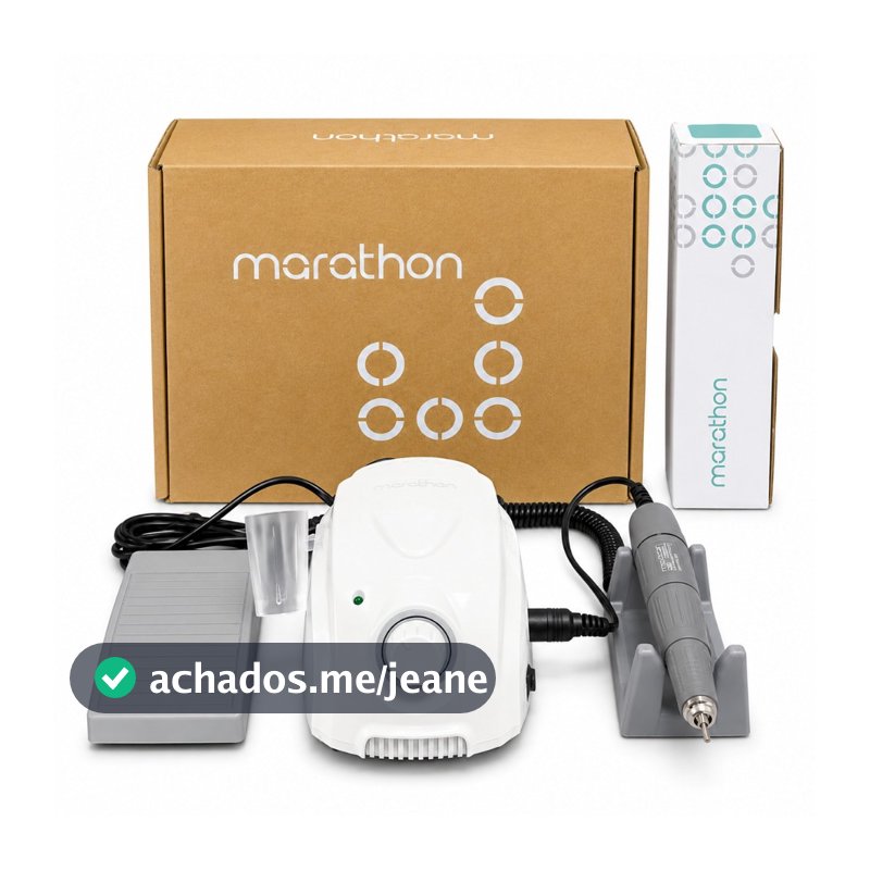 Micro Motor Marathon Protético Manicure Podólogo Profissional Original com NF