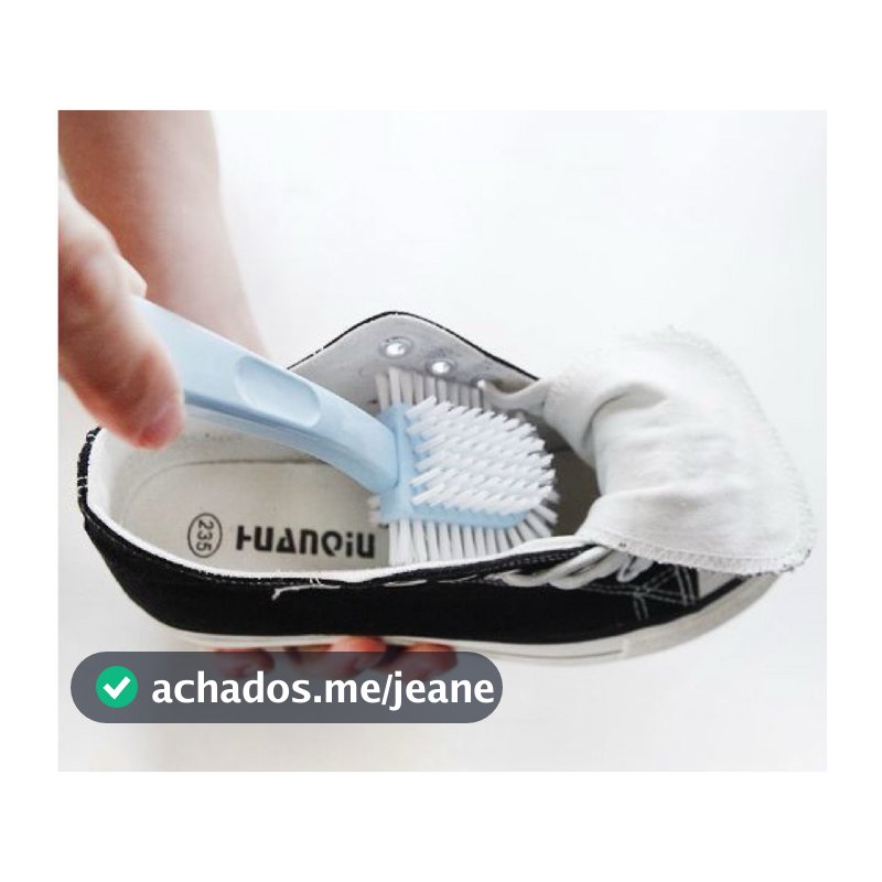 Escova Limpeza em Tênis Sapatos Com múltiplos Lado.
