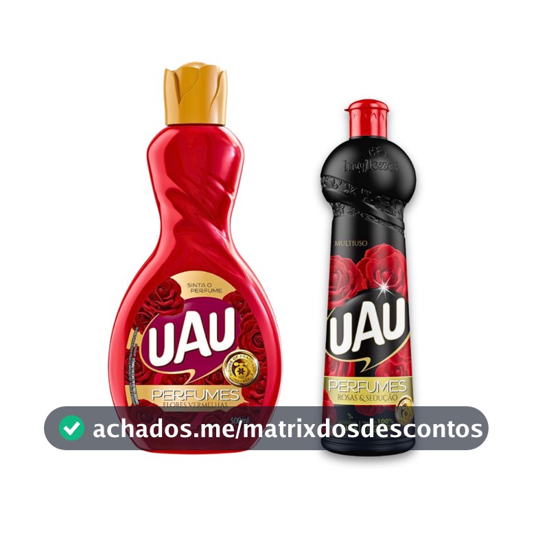 Kit Rosas e Sedução - Limpador 500ml + Multiuso