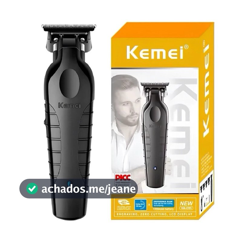 Máquina de cortar cabelo elétrica KEMEI KM-2299 Cortador