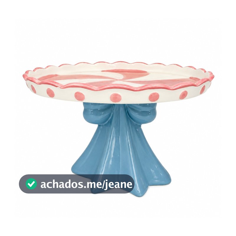 Bandeja Decorativa Marshmallow 23cm