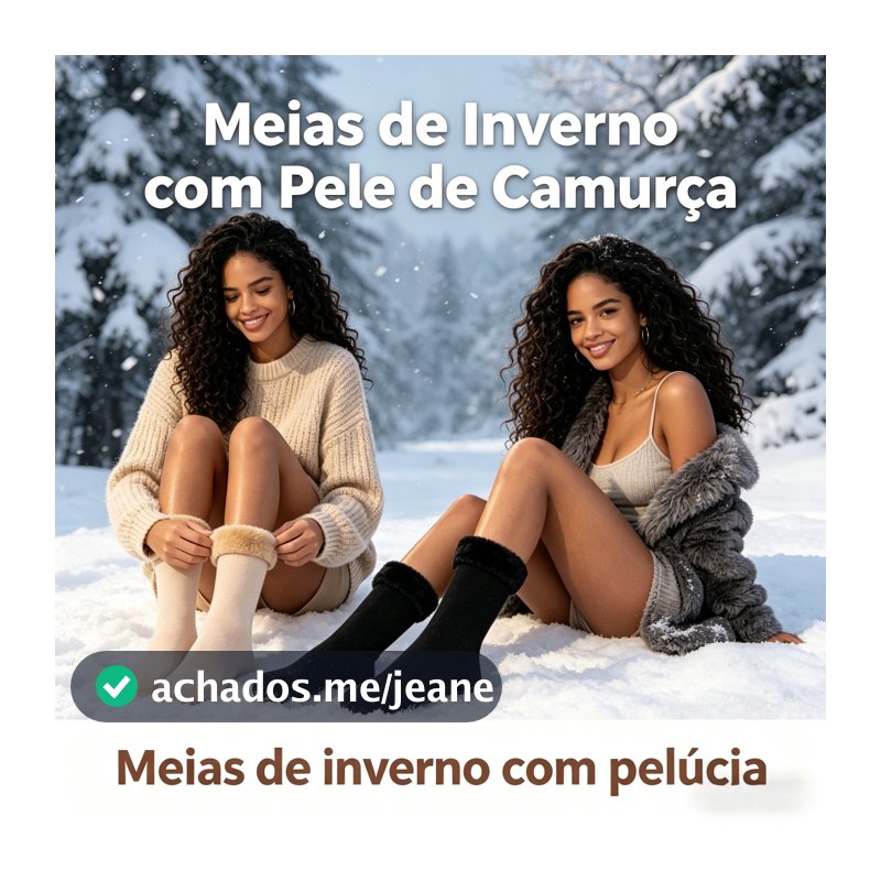 2-6 pares Meias de Inverno Peluciadas Feminina Quentes Quentinhas Térmicas Para Frio