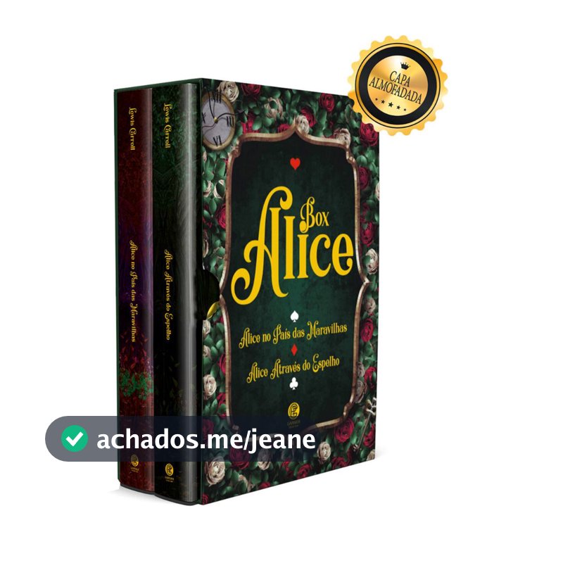 Biblioteca Alice - Box com 02 Livros -Série Ouro