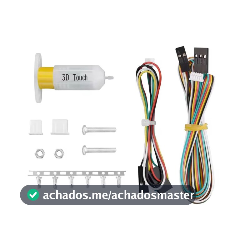 Sensor de Nivelamento Automático 3D Touch para Impressora 3D Auto Level Fim de Curso Eixo Z com Cabos e Parafusos