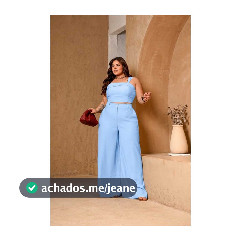 Conjunto Grécia Feminino Alfaiataria Plus Size – Elegância e Conforto
