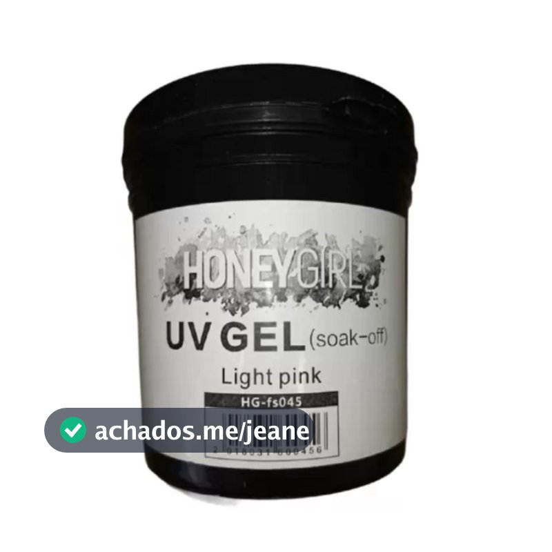 Gel UV Honey Girl Embalagem de 1kg Unha + MIMO