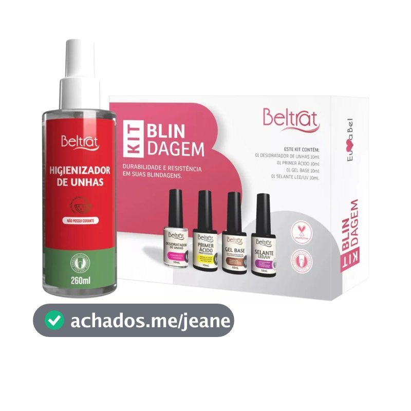 Kit Blindagem + Prep Higienizador Melancia 260ml - Beltrat