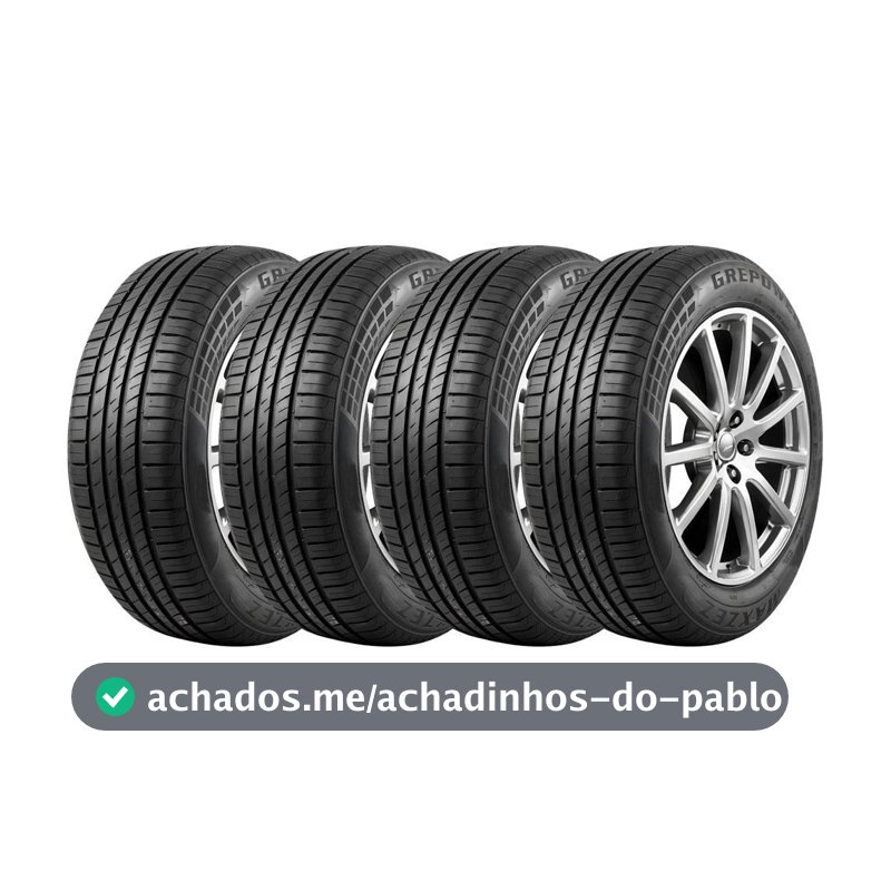 KIT 4 Pneus Maxzez Grepower 185/60 R15 Aro 15 84H