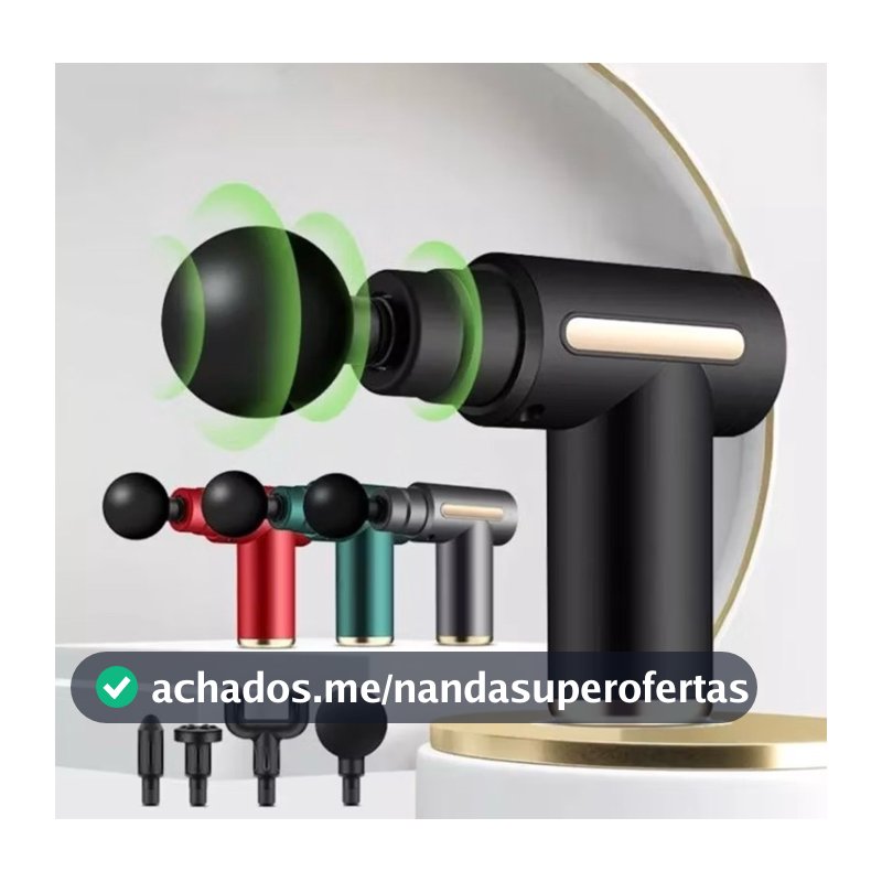 Massageador Corporal Elétrico  Massagem Relaxante Alivia Tensao Profissional Muscular