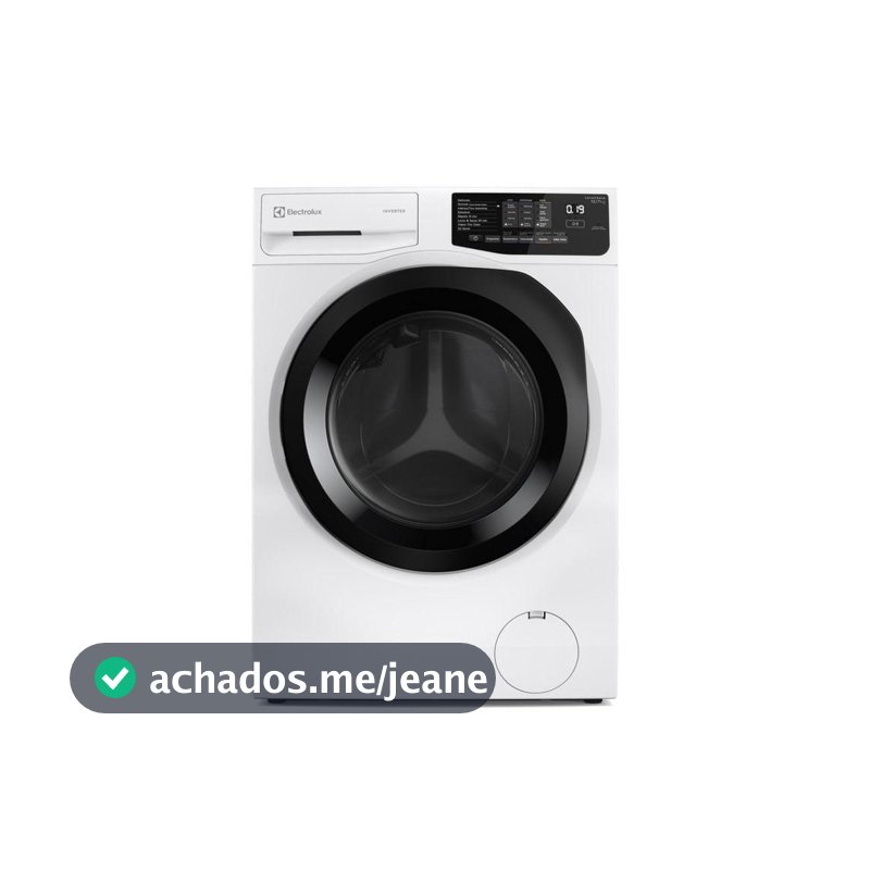 Lava e Seca Electrolux 12Kg Branca Inverter com Água Quente e Lavagem Inteligente (LSB12)