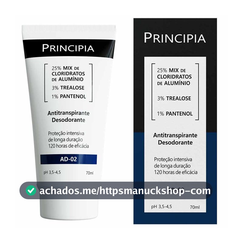Antitranspirante Desodorante Principia AD-02