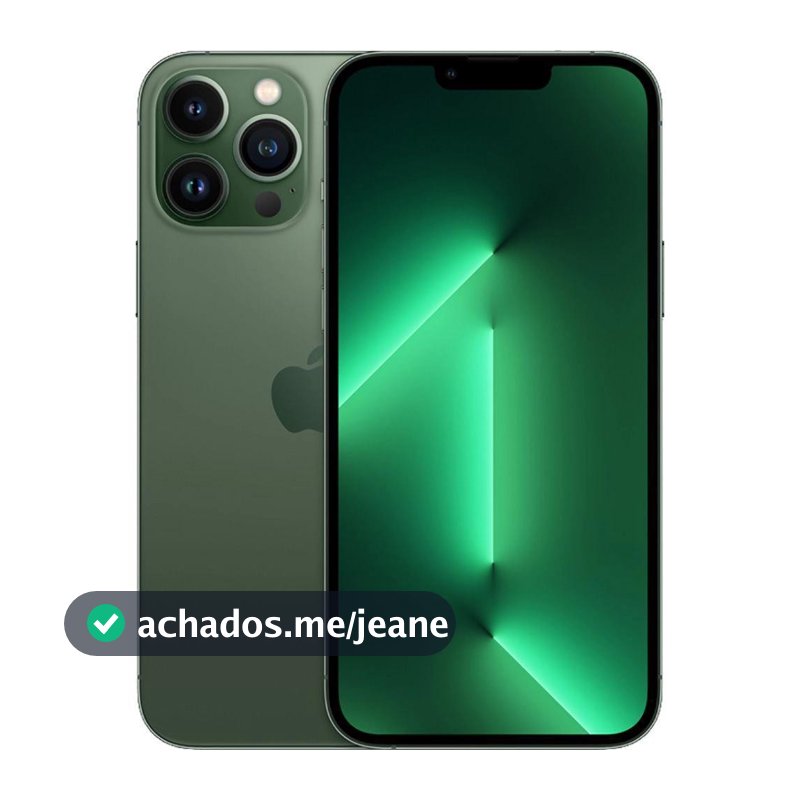 Usado: iPhone 13 Pro Max 128GB Verde Bom - bateria 70% - Trocafy - Apple