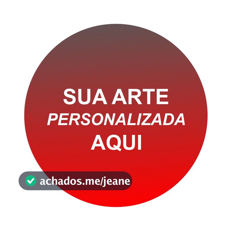 Painel Festa Redondo Personalizado Infantil Sua Arte 1,50m e 50cm Veste Fácil com Elástico Decoração Tecido Sublimado