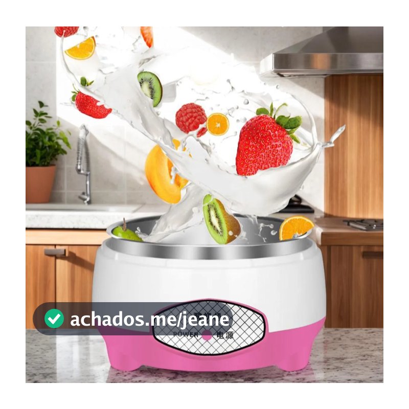 Máquina de Iogurte 110v Automática Fácil E Prático Prepare Iogurte Saudável Caseiro iogurteira