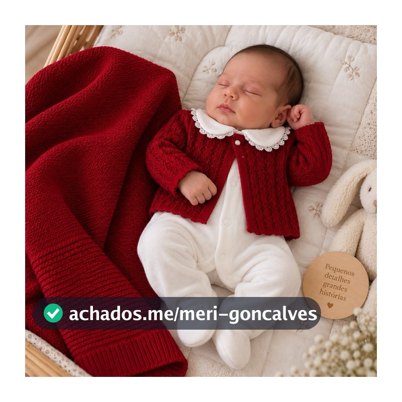 Saída Maternidade Luxo FOFINHO Enxoval Bebê RN Macacão Suedine + Casaquinho e Manta Tricô Caixa Presente Kit 3 Peças
