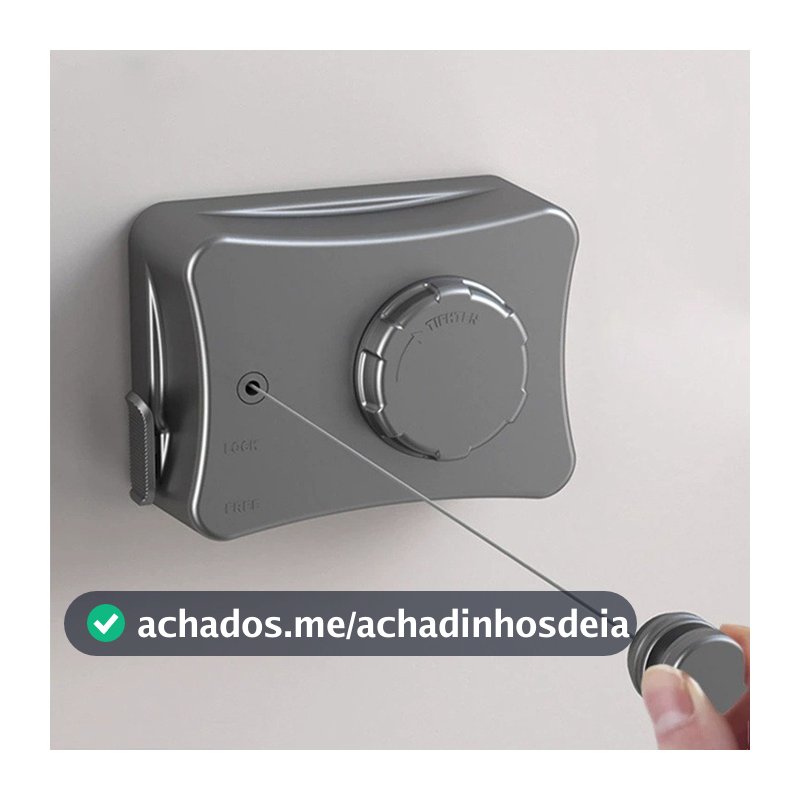 Linha De Lavanderia De Aço Inoxidável Varal Retrátil Ajustável Para Secagem De Roupas Internas E Externas Invisíve-AA