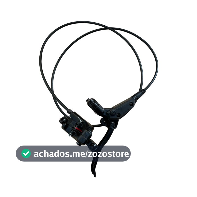Freio A Disco Hidraulico Traseiro Logan Bike Mtb Com Pinça Manete