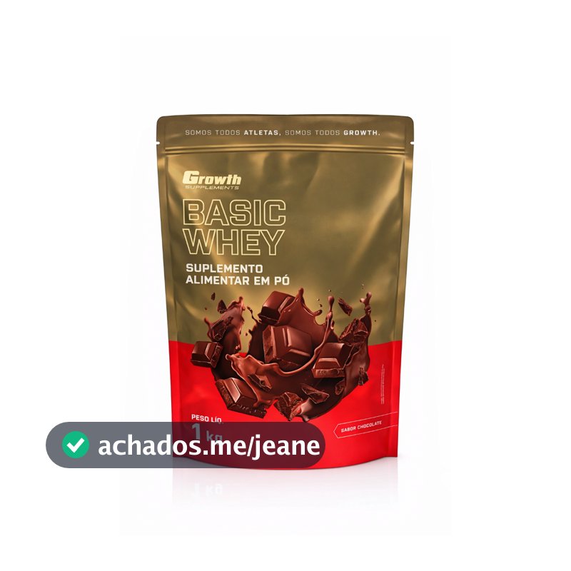 Whey Protein Concentrado 1kg Chocolate Suplemento Proteico Para Ganho de Massa e Recuperação Muscular