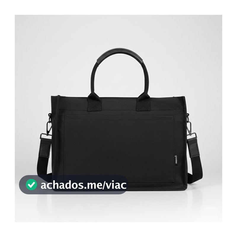 Bolsa Feminina Tote Mini Gocase com Porta-Notebook, Estilo Minimalista, Perfeita para Viagem, Faculdade e Escritório