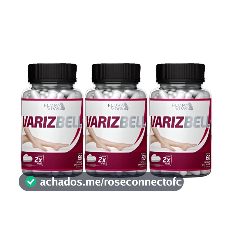 VARIZBEL Alívio para dores e Má circulação | 3 Potes | 180 cápsulas
