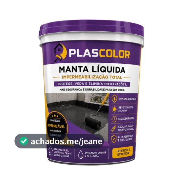 Manta Liquida 20Kg Impermeabilizante - Plascolor