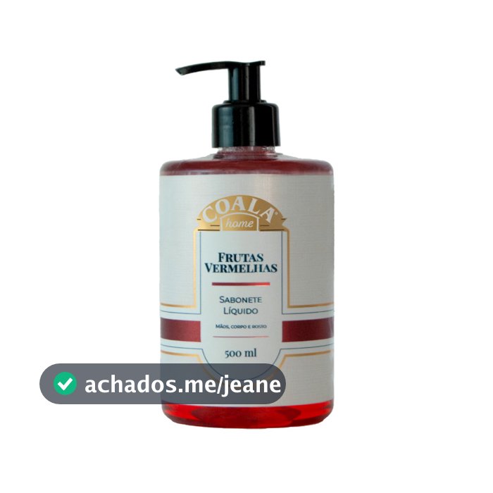 Sabonete Líquido Frutas Vermelhas 500ml