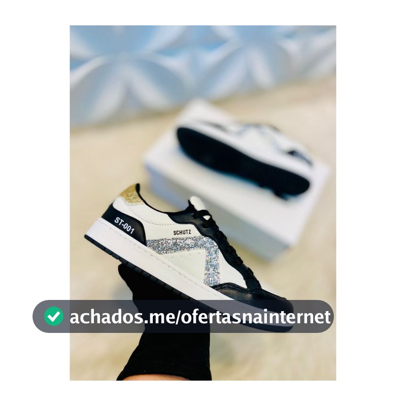Tênis Feminino ST-001 Dourado/Prata/Branco/Bege/Preto