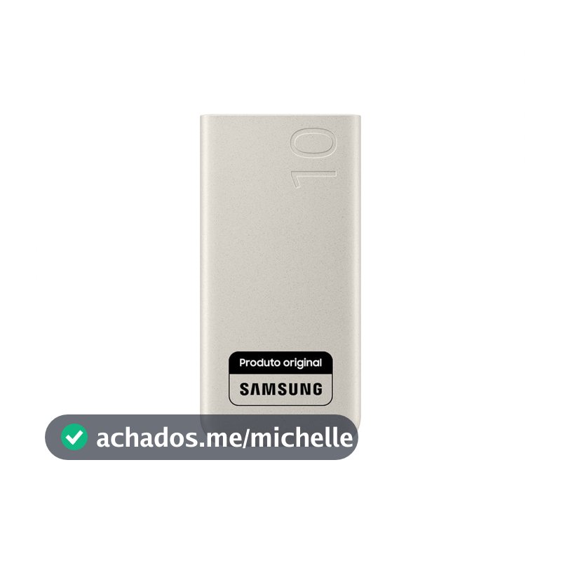 Bateria Carregador Portátil 2x USB-C, 10000mAh, Super Rápida 25W