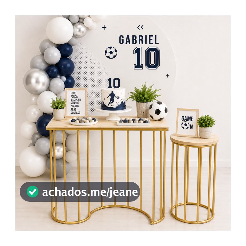 Mesa de Festa Ondulada S Redonda Ripada 2 em 1 Desmontável Tampo Pinus para Casamento Aniversário