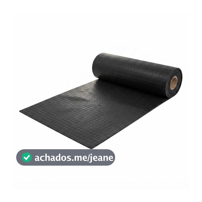 Rolo Piso/Tapete Moeda 3mts Comp. X 80cm Larg. Antiderrapante - Banheiro/Pets