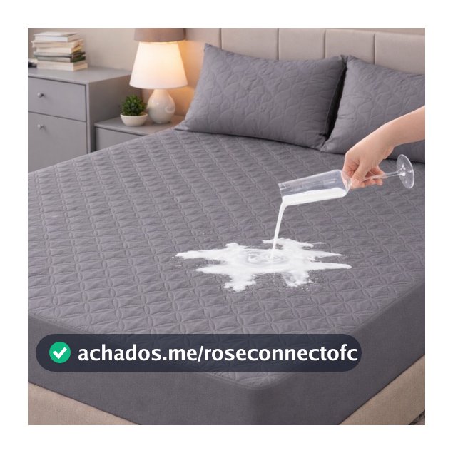 Protetor de Colchão Impermeável com Elástico Ajustável Premium