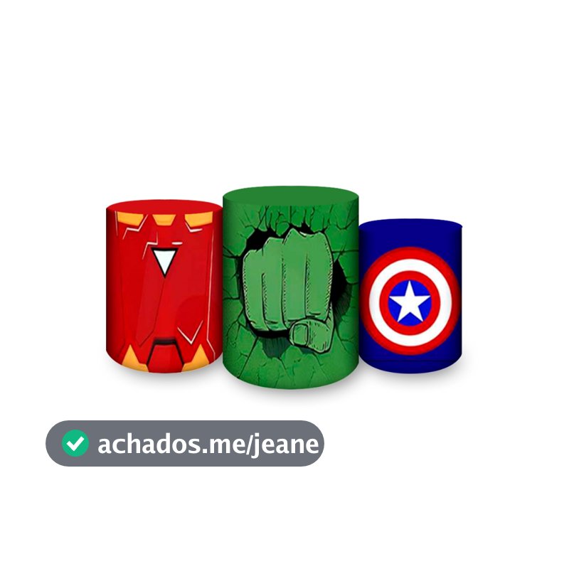 Capas Painéis de Festa Sublimados Vários Modelos Tema Herois