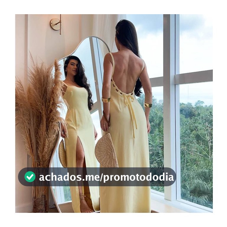 Vestido MANU Midi Duna Linho Feminino Casual Elegante com Fenda e Amarração nas Costas