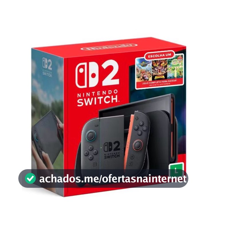 Nintendo Switch 2 lcd 256gb novo
