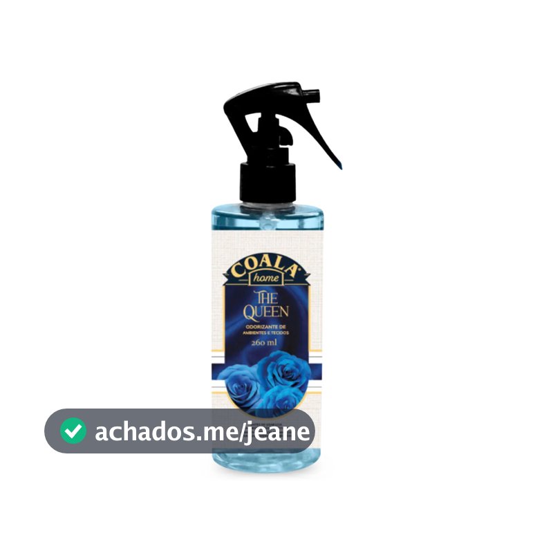 Odorizante de Ambientes e Tecidos The Queen 260ml Coala