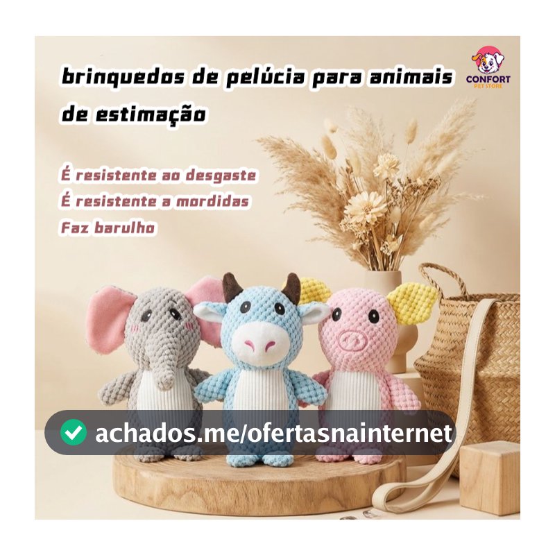 Brinquedos de pelúcia para animais de estimação, brinquedos para cães e gatos, duráveis e resistentes a mordidas