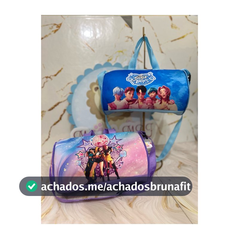 Bolsa tambor Mini mala lembrança de luxo pra sua festa