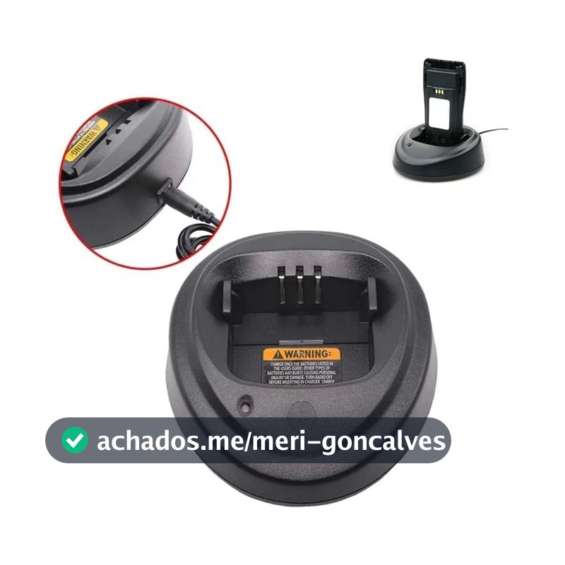 Base Para Carregador Para Rádio Motorola Ep450 Dep450