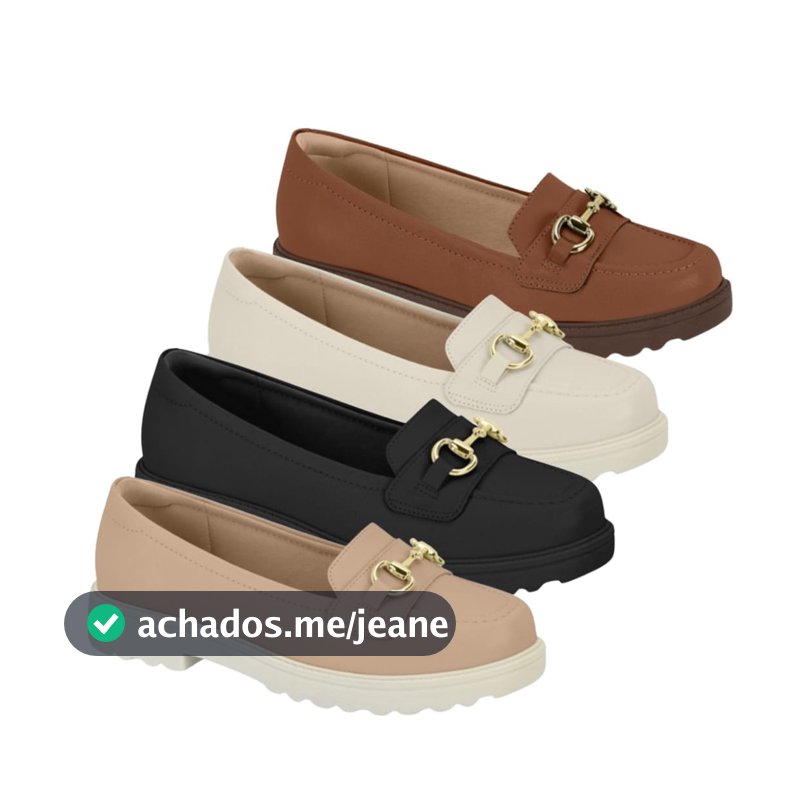 Mocassim Sapato Feminino Oxford Modare Ultraconforto Original  7357106