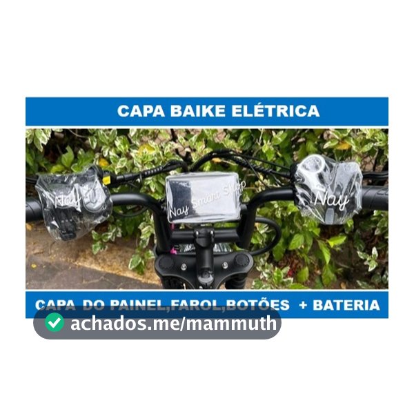 Capas para Bicicleta Elétrica
